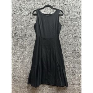 Morgane‎ le fay Women's Small Merino Wool Sleeveless Mini Dress In Black Size S